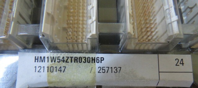 FCI HM1W54ZTR030H6P Qty of 3 per Lot Connector 240Pin 5Row DIN power