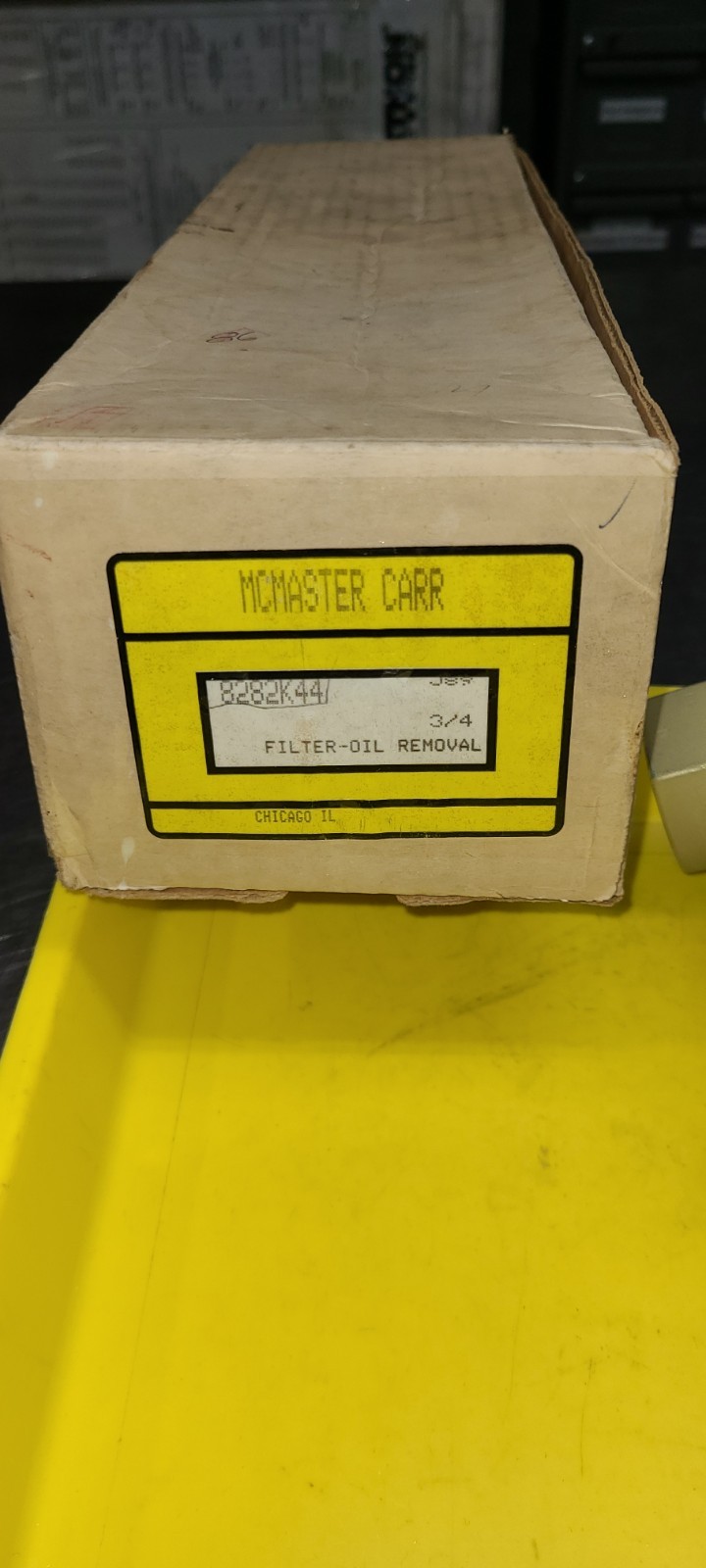 McMaster-Carr 8282K44 FILTER ELEMENT, INTAKE AIR CLEANER .01 MICRON (5796-50)