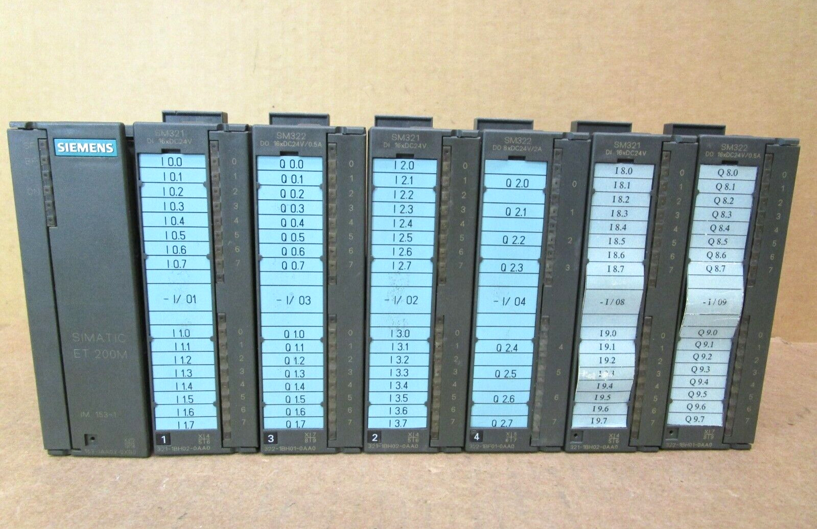 Siemens Simatic S7 6ES7 153-1AA03-0XB0 321-1BH02-0AA0 322-1BH01-0AA0 50729HM