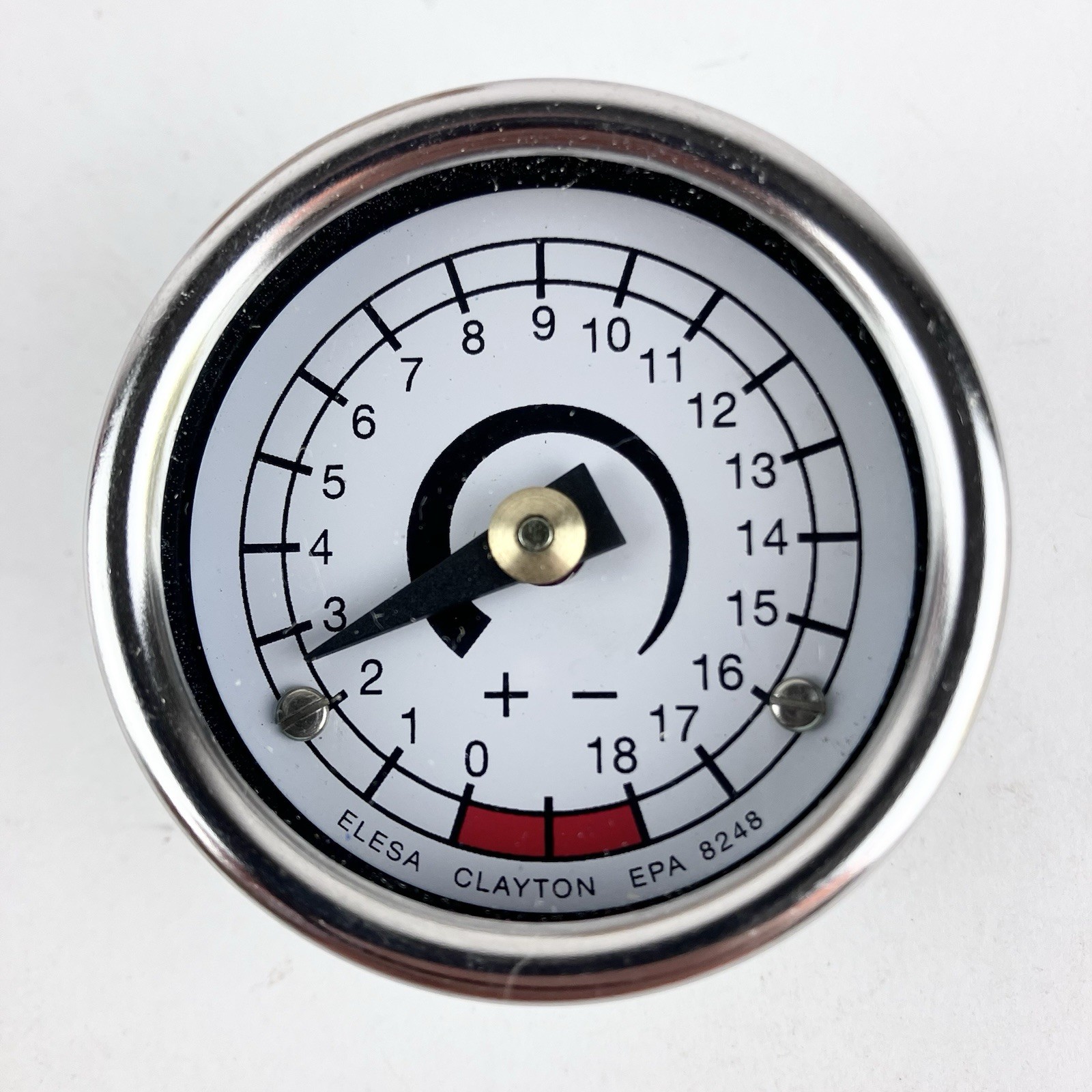 ELESA GA01-0020-1L.N. Gravity-Drive Steel Position Indicator Gauge NOS EPA8284