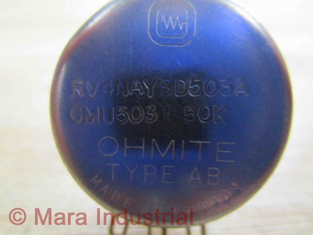 Ohmite RV4NAYSD503A Potentiometer 50K
