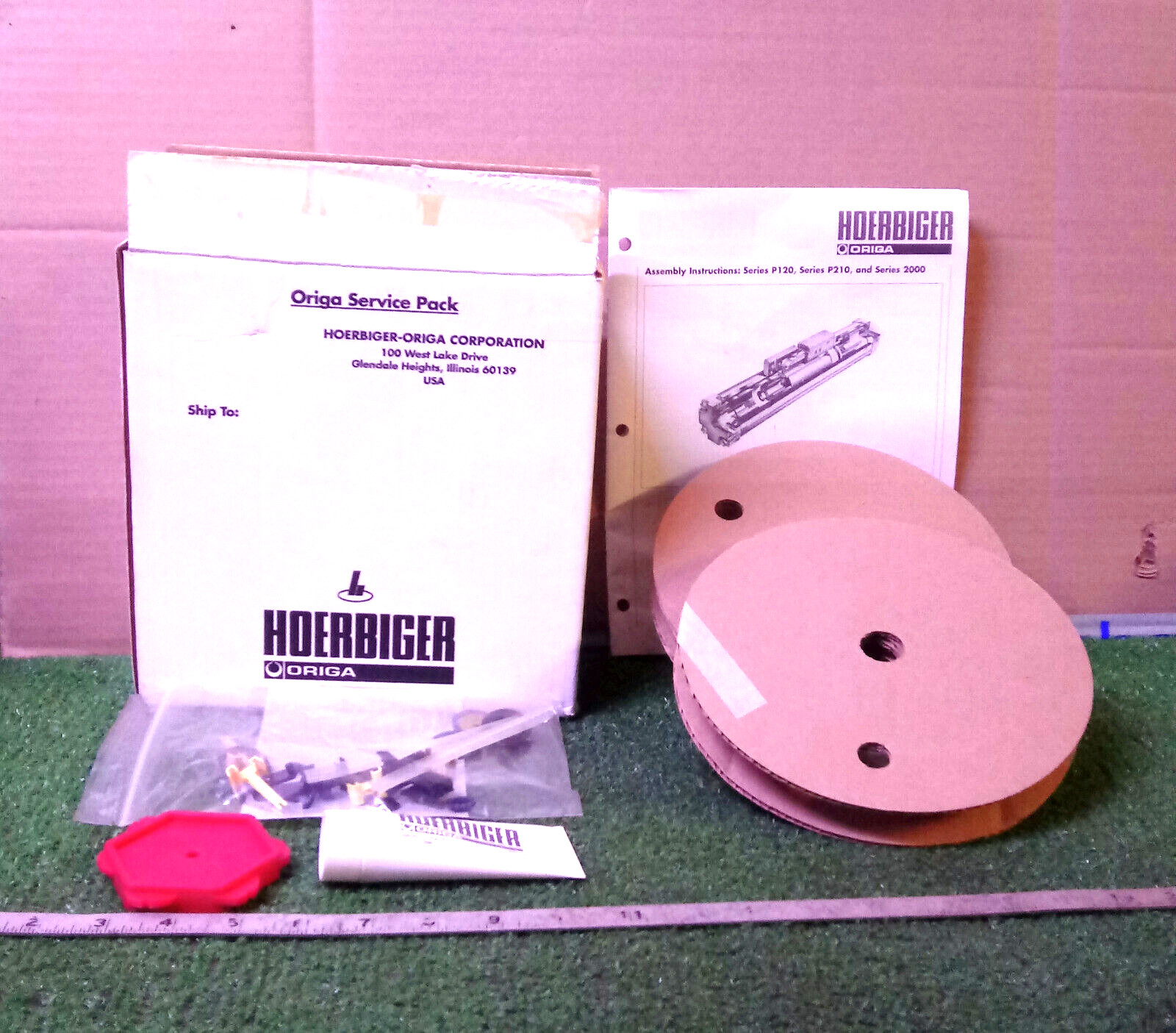 1 NEW HOERBIGER SP25RB-1 ORIGA SERVICE PACK 19″ STROKE NIB ***MAKE OFFER***