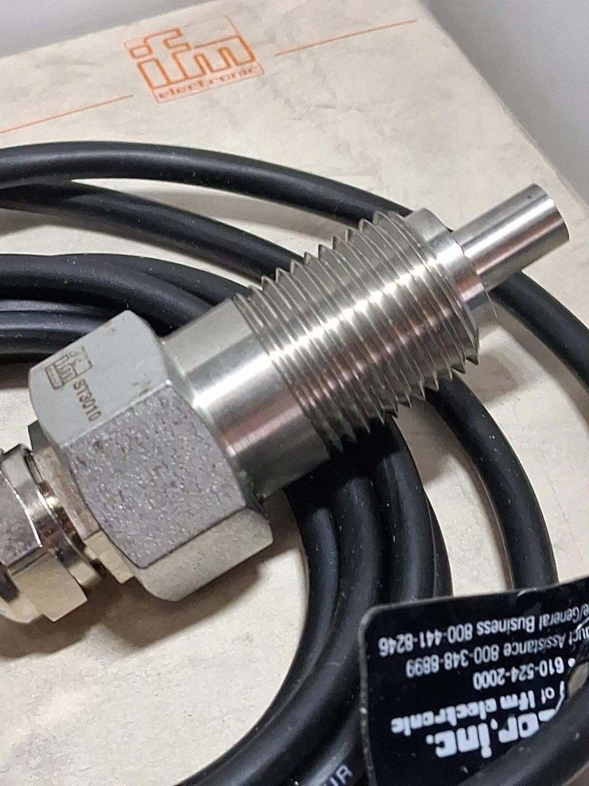 EFECTOR ST3010 FLOW SENSOR NIB
