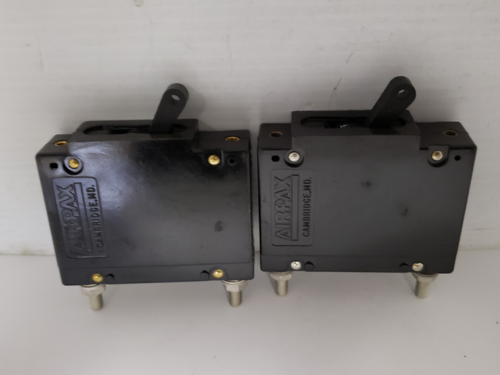 AIRPAX UPL0-8678-1 CIRCUIT BREAKER 50A 250V AC 65VDC (LOT OF 2)
