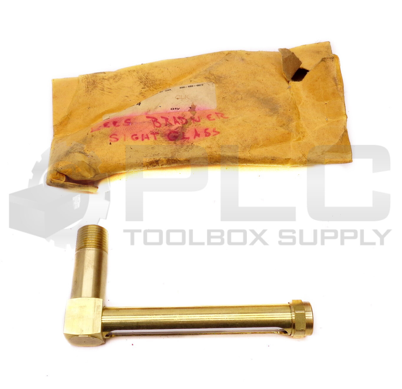 NEW LDI INDUSTRIES G261-4 LONG ELBOW OIL GAUGE