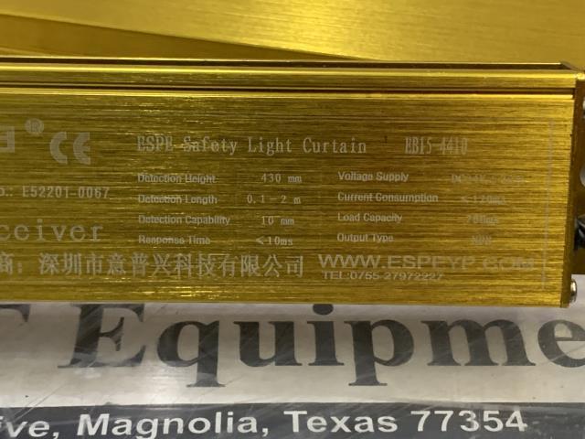 ESPE Safety Light Curtain Set – EB15-4410 w/Warranty