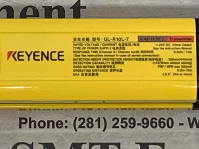 Keyence Light Curtain Transmitter – GL-R10L-T w/Warranty