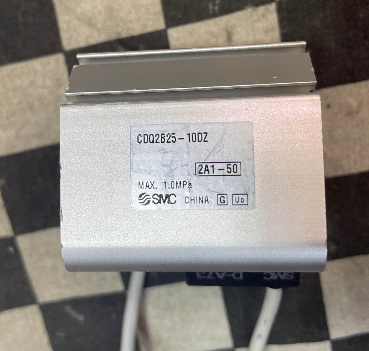 SMC CDQ2B25-10DZ, CDQ2B2510DZ, D-A73 COMPACT CYLINDER SHIPSAMEDAY#1642V13