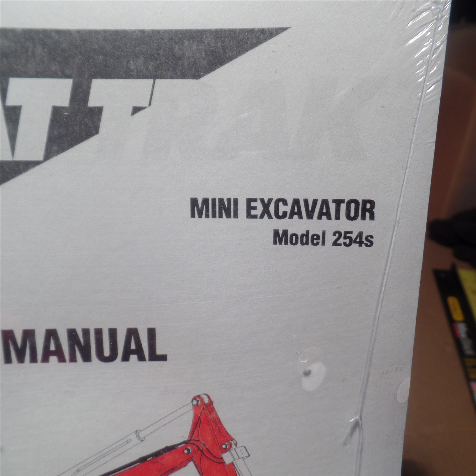 SCAT TRAK MINI EXCAVATOR MODEL 254S PARTS MANUAL, 8990400, OMNIQUIP