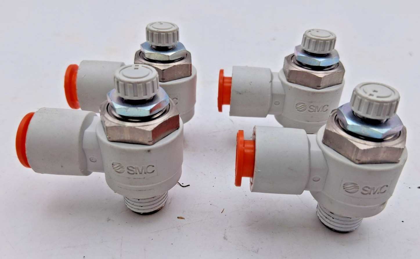 SMC AS3201F Speed Flow Controller – Lot of 4