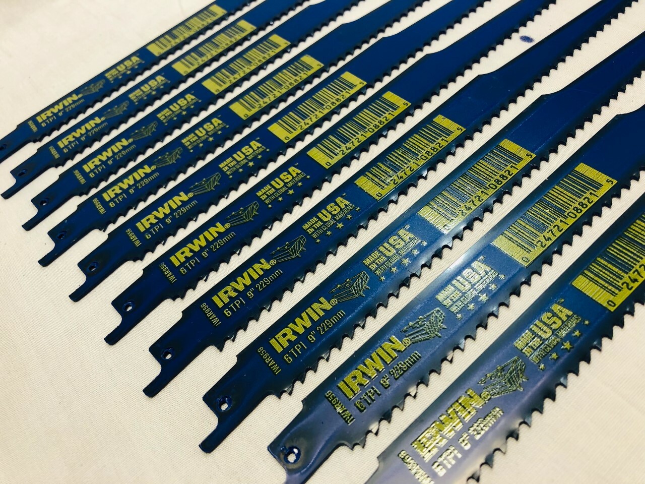 10 Pack – IRWIN Tools Nail-Embedded Wood Cutting Saw Blade 9-Inch 6 TPI 372956P5