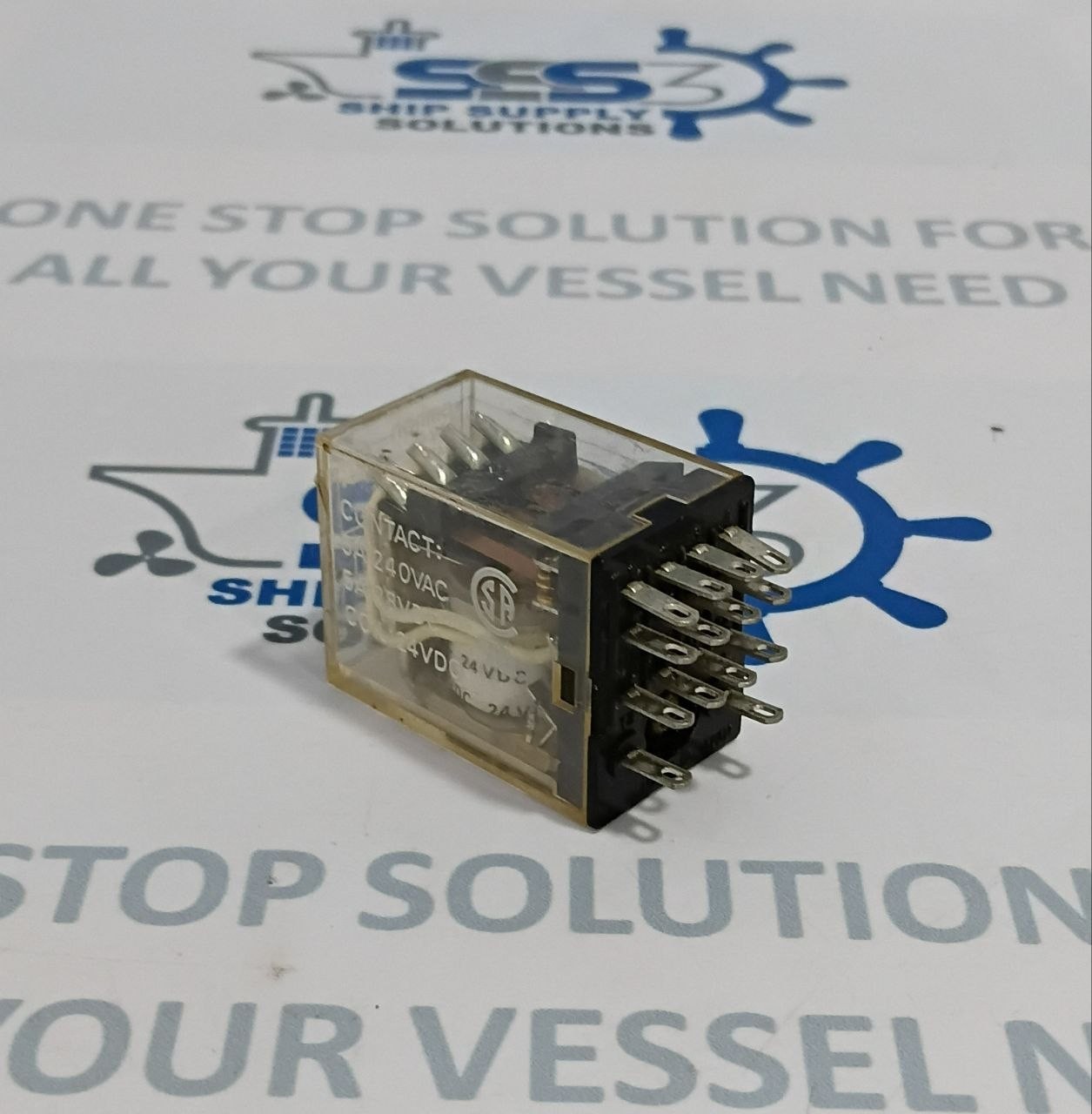Omron MY4 24VDC Relay 5A 240VAC 5A 28VDC (Unused New)