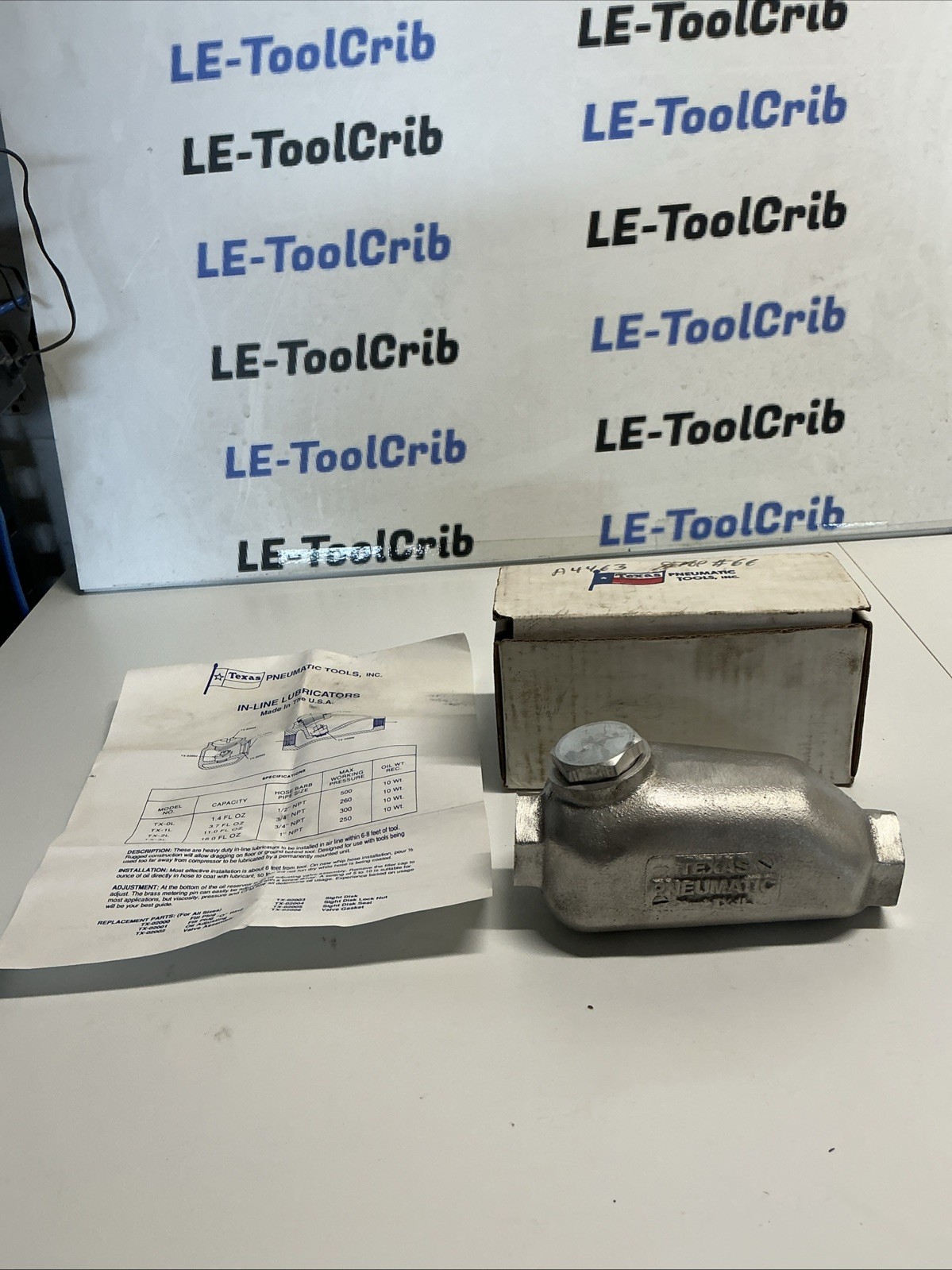 Texas Pneumatic Tools TX-1L 3/4 AA-679