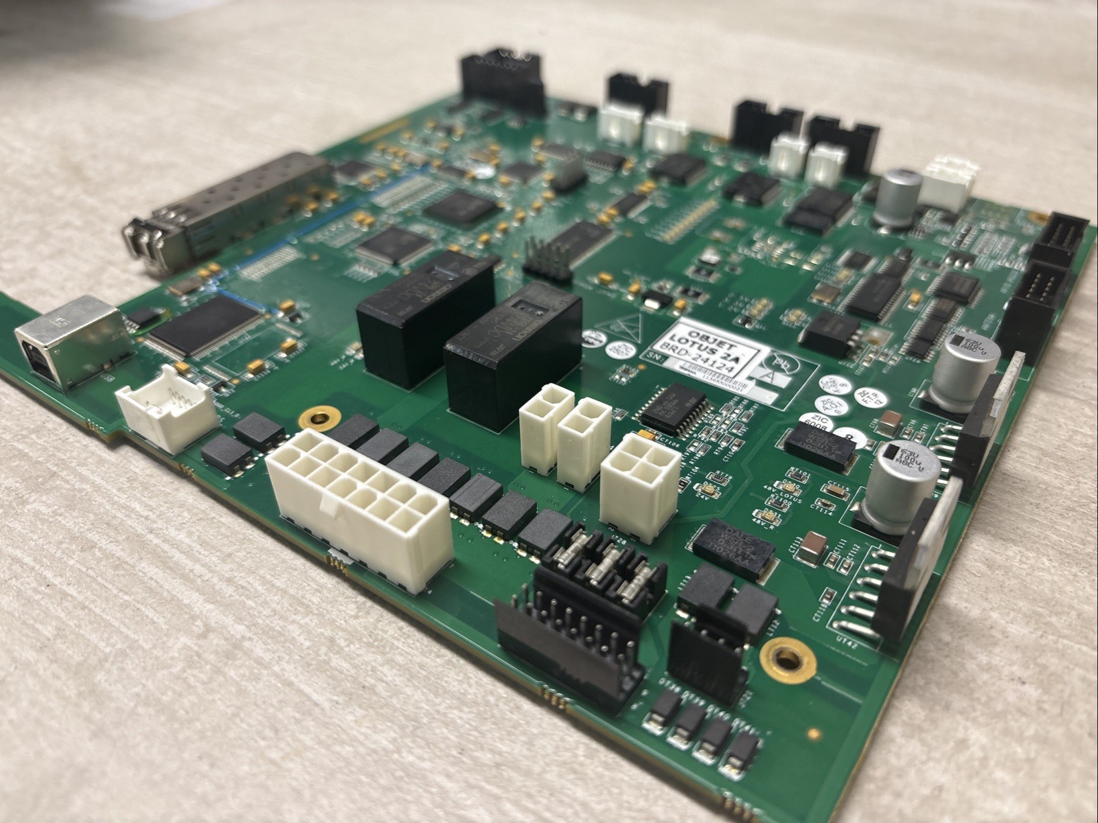 STRATASYS OBJET BRD-24124-R LOTUS 2A BOARD ASSY