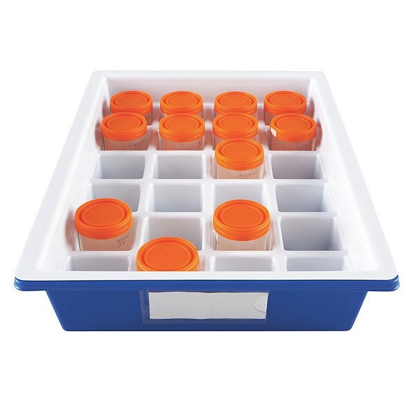 Heathrow Scientific 120172 Tray, 24 Slots, 24 Compartments, 3-5/16″ H