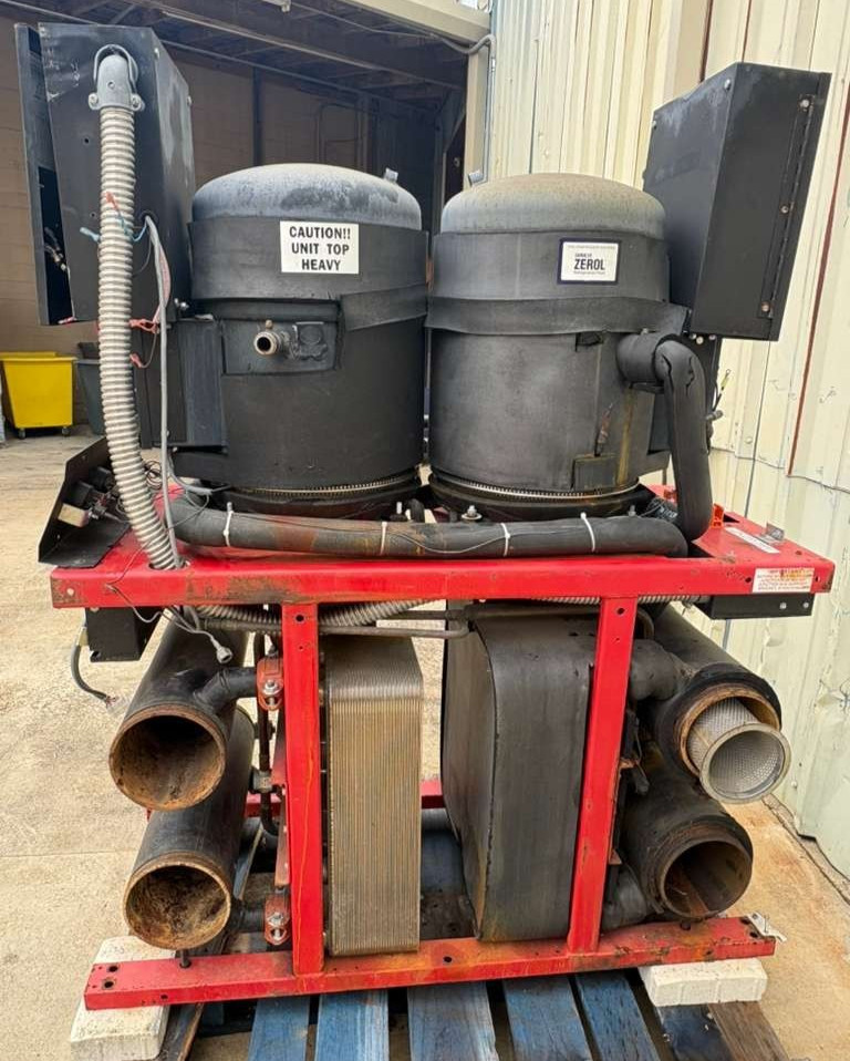 Multistack Water Cooled Chiller Model MS50B11A2W S/N: 11 08 19 w/ SWEP B45X60