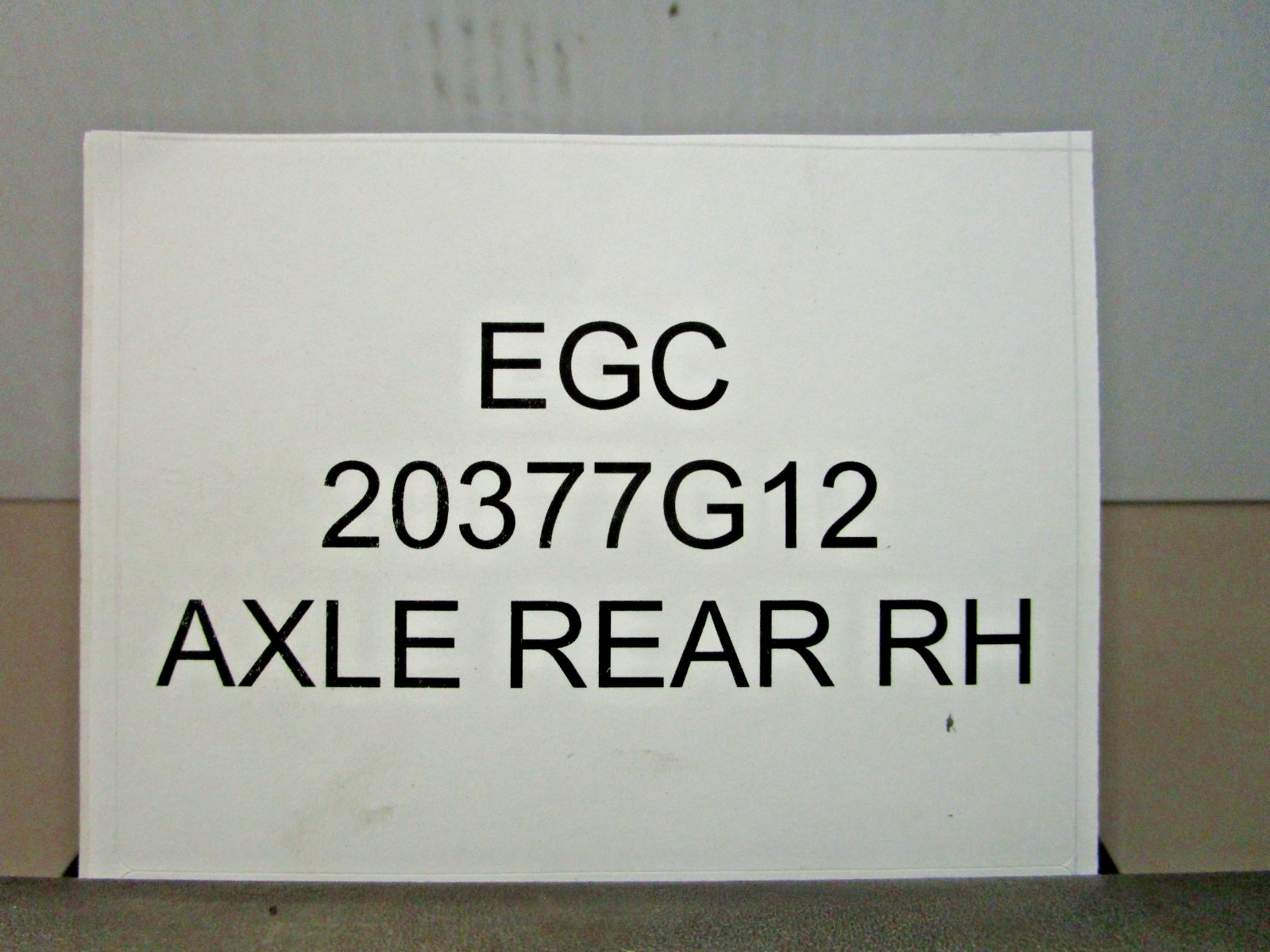 OEM EZ-GO 20377-G12 TXT Golf Cart Axle Shaft Right Hand 16-3/4″ 24-Spline