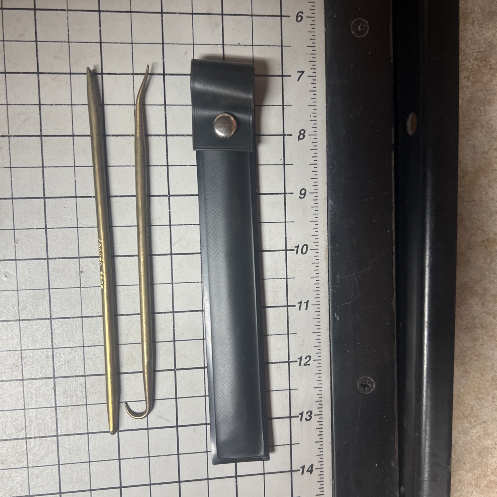 Parker, Brass O-Ring Installation & Extraction Tool Kit w/ Double Ended Tools
