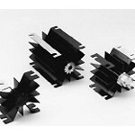 Wakefield 301N Heat Sink Passive Stud Mount Aluminum Alloy 2.5�C/W Black Anod…