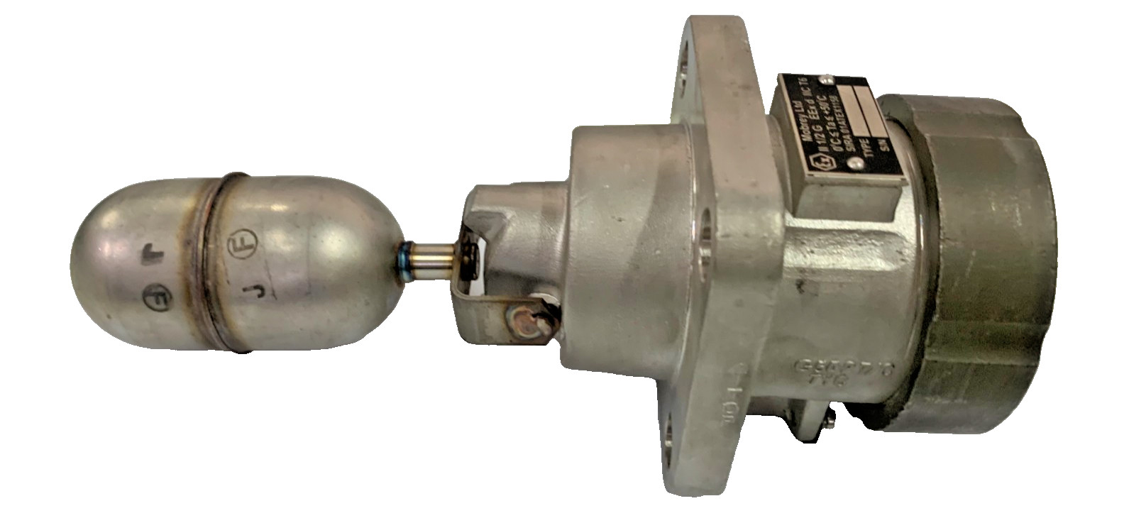 MOBREY SMA2 M-Switch Horizontal Level Switch Stainless Steel Body ATEX GL 25 bar