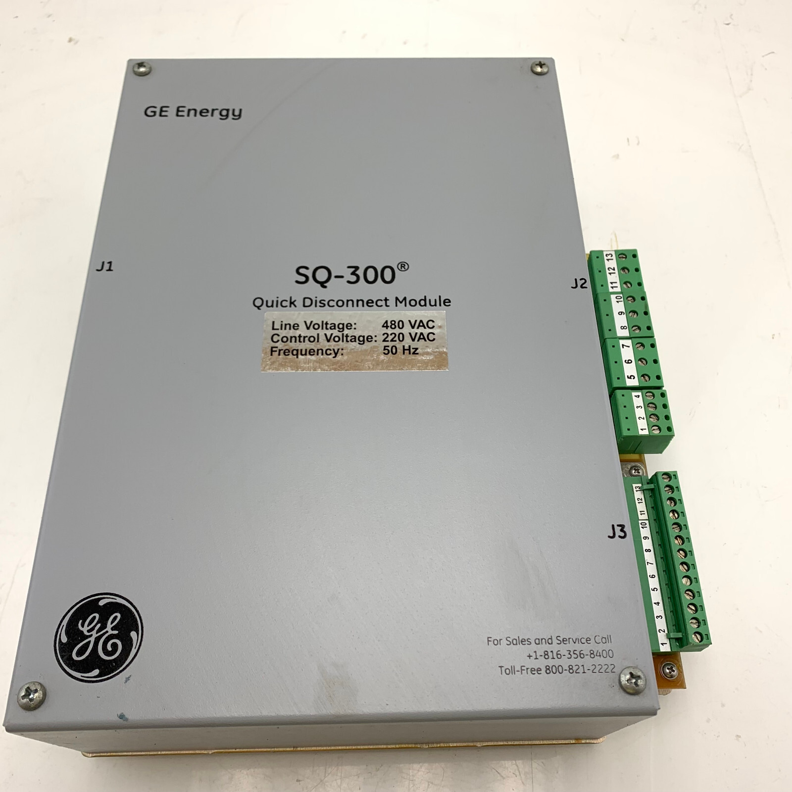 GE ENERGY 08700500-004 BHA Preciptech Power Guard Quick Disconnect SQ300