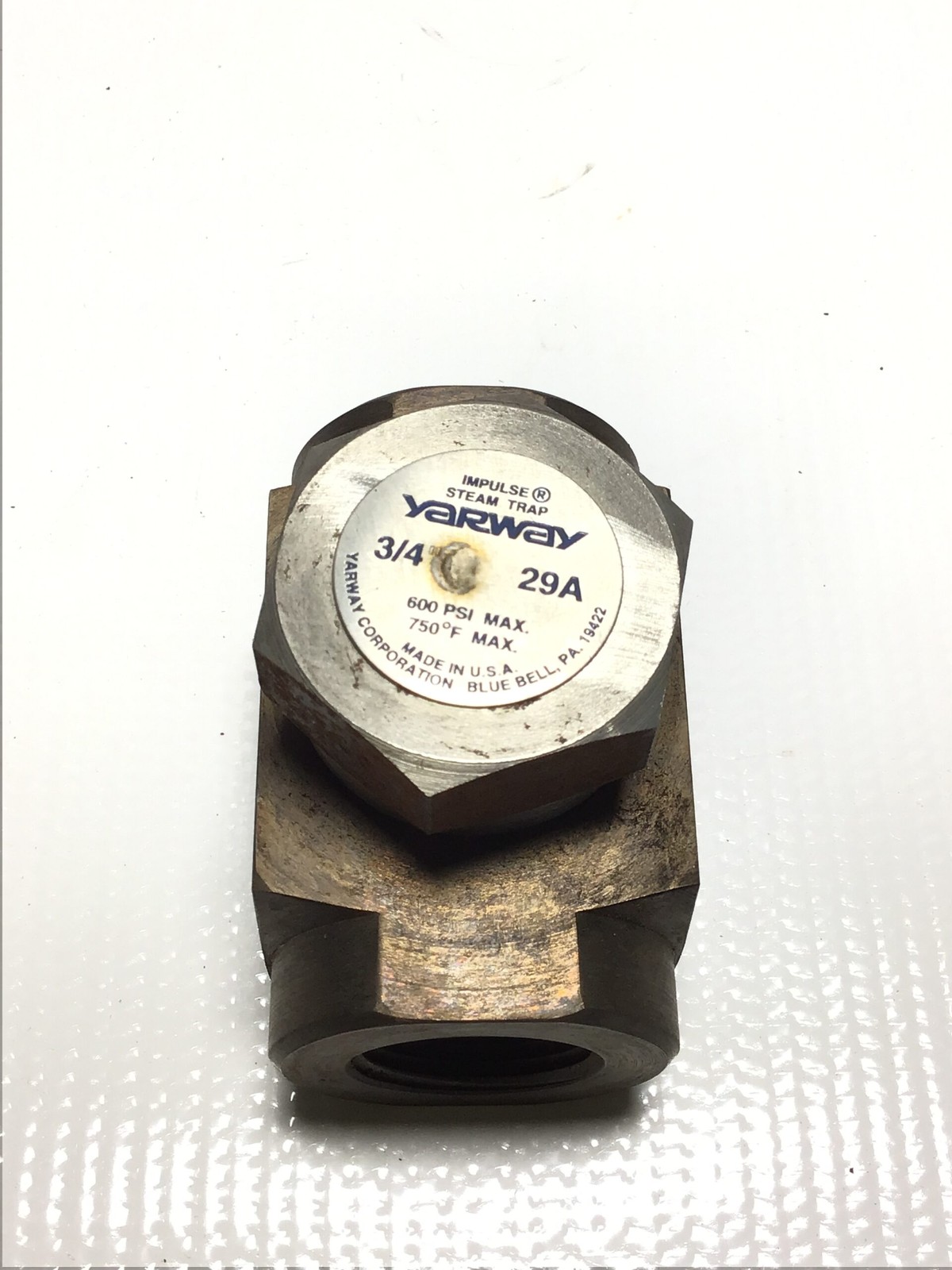 Yarway 29A Thermo Dynamic Steam Trap
