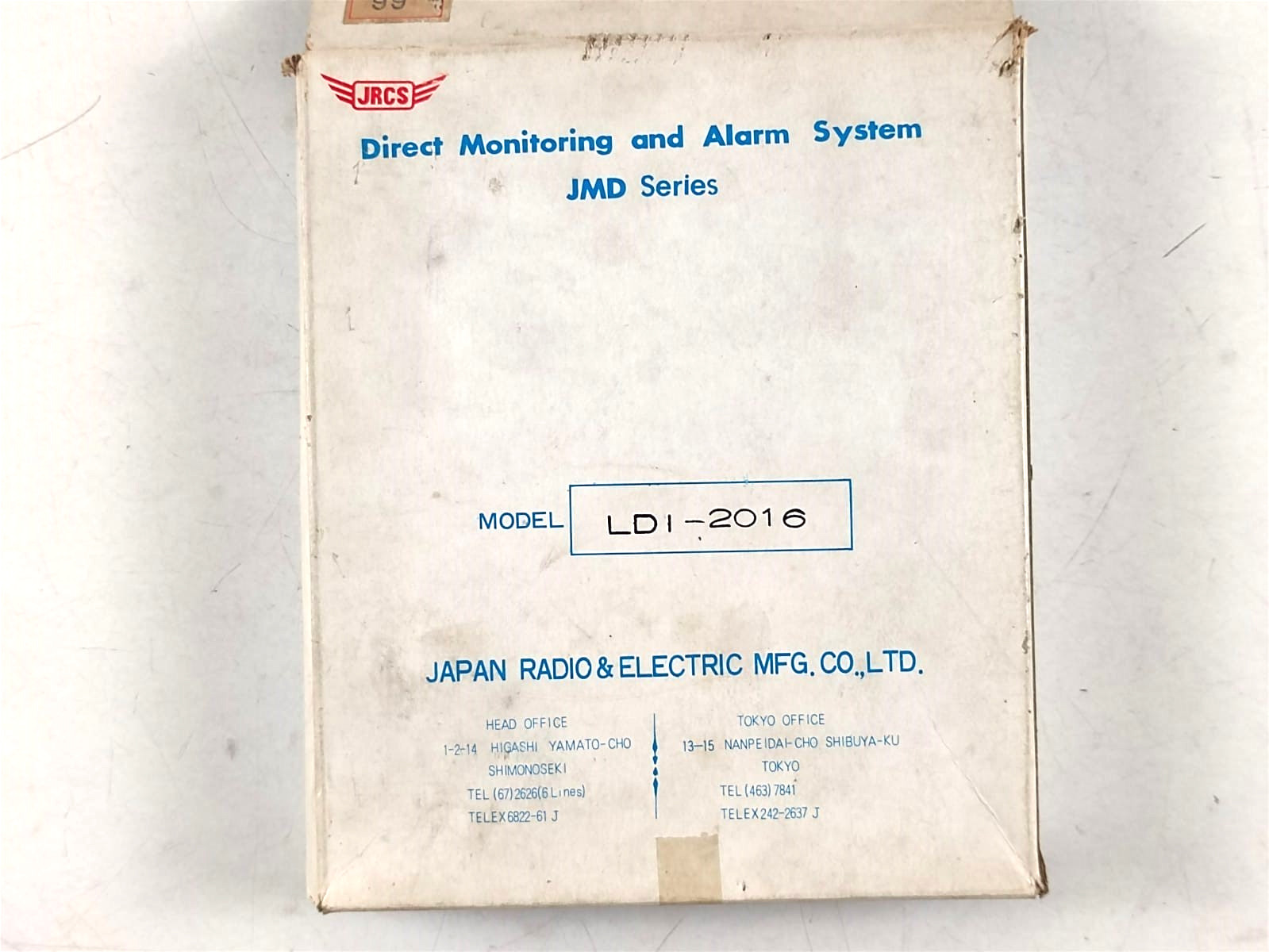 Jrcs LDI-2016 Direct Monitoring and Alarm System Pcb Card