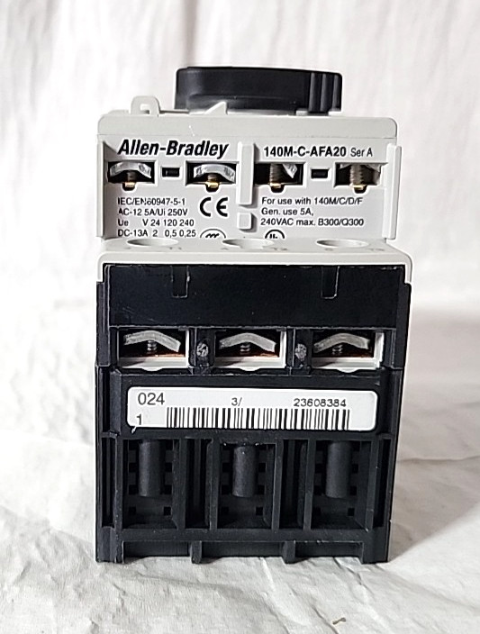 Allen-Bradley 140M-C2E-C20 Ser C Motor Protection Circuit Breaker 14.5-20A