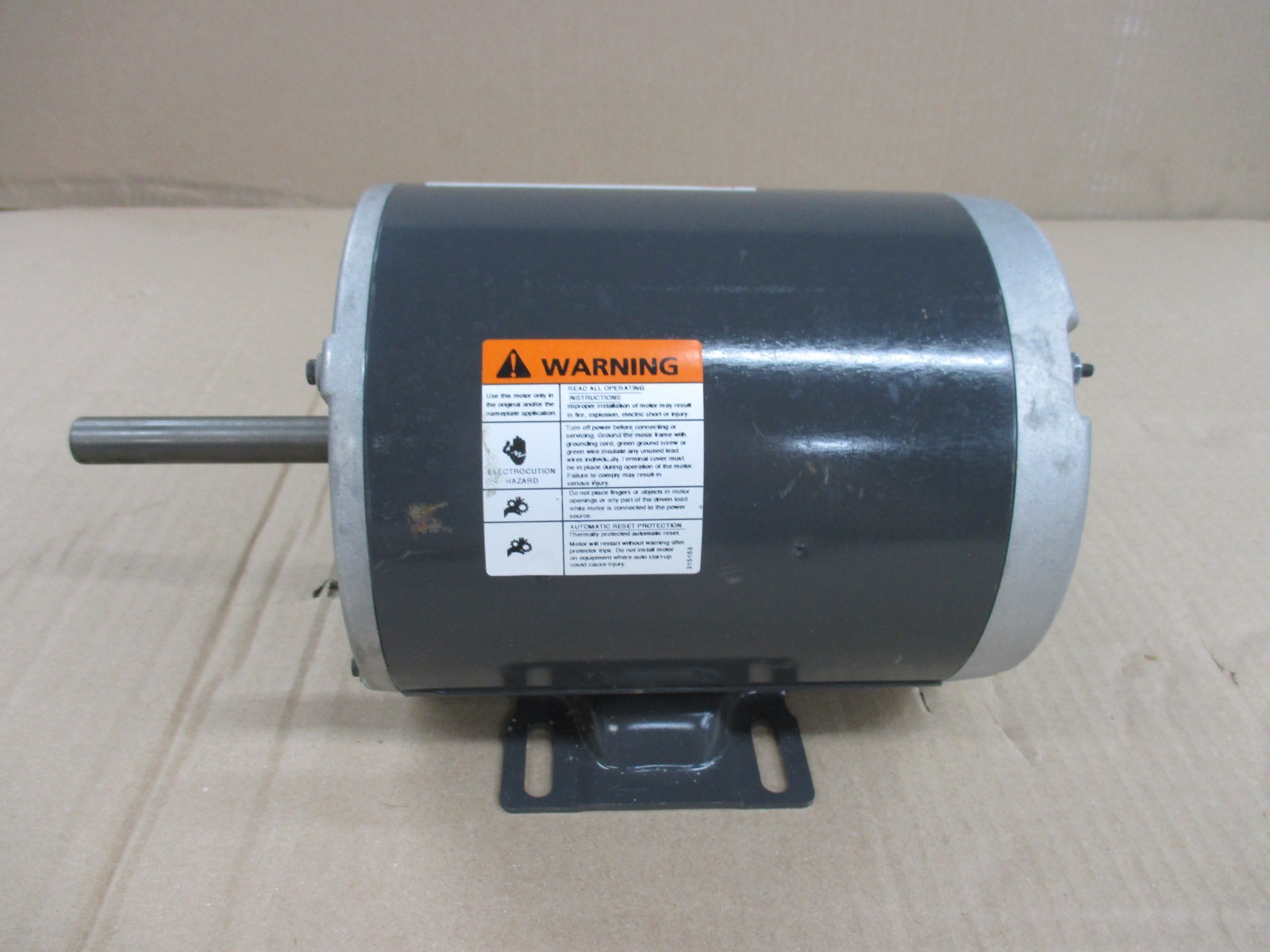 P63SYDYK-4257 US MOTOR ELECTRIC MOTOR 3/4HP NEW