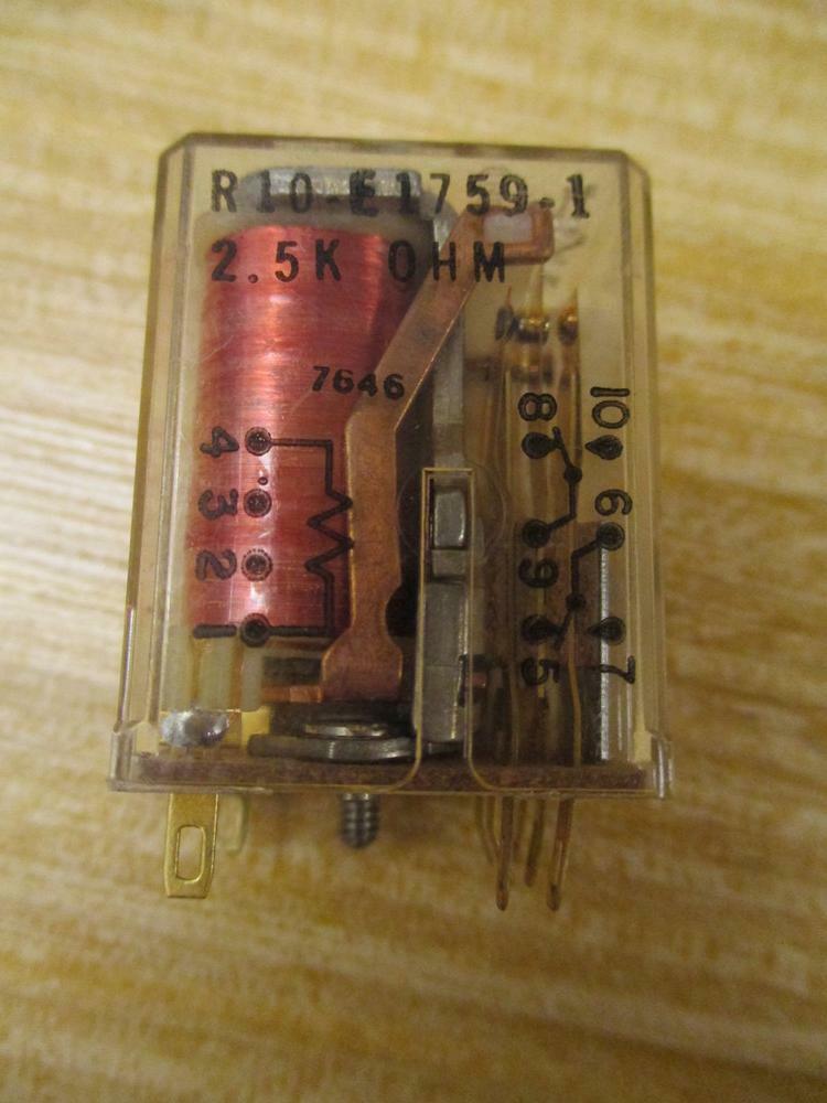 AMF Potter & Brumfield R10-E1759-1 Relay R10E17591