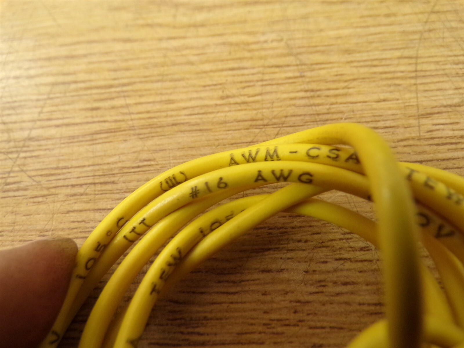 ITT #16 AWG 600V AWM-CSA TEW Cord Cable *FREE SHIPPING*