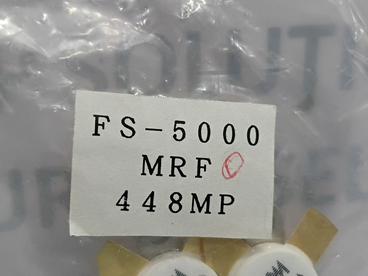 M/A-COM/Motorola MRF 448MP FS-5000 Power Transistor For VHF Radio Telephone