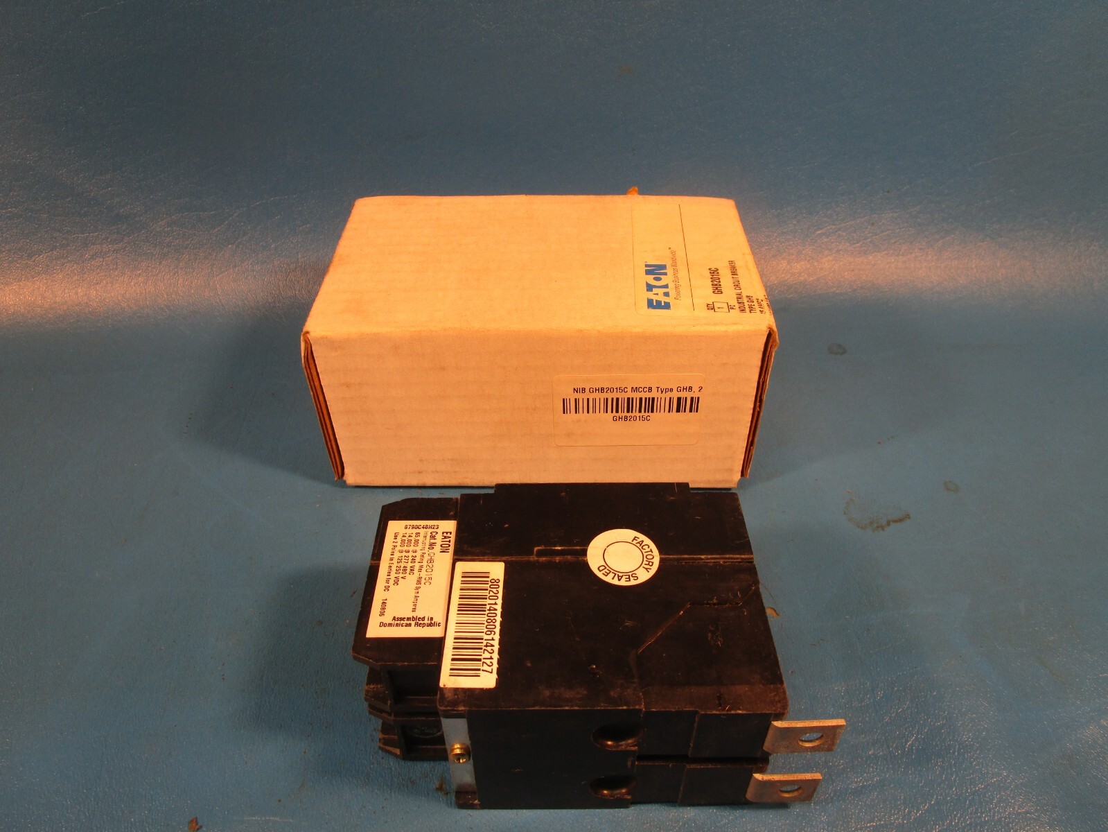 Eaton GHB2015C, Molded Case Breakers (MCCBs) GHB 2P 15A 277/480V 50/60Hz 2Ph G F