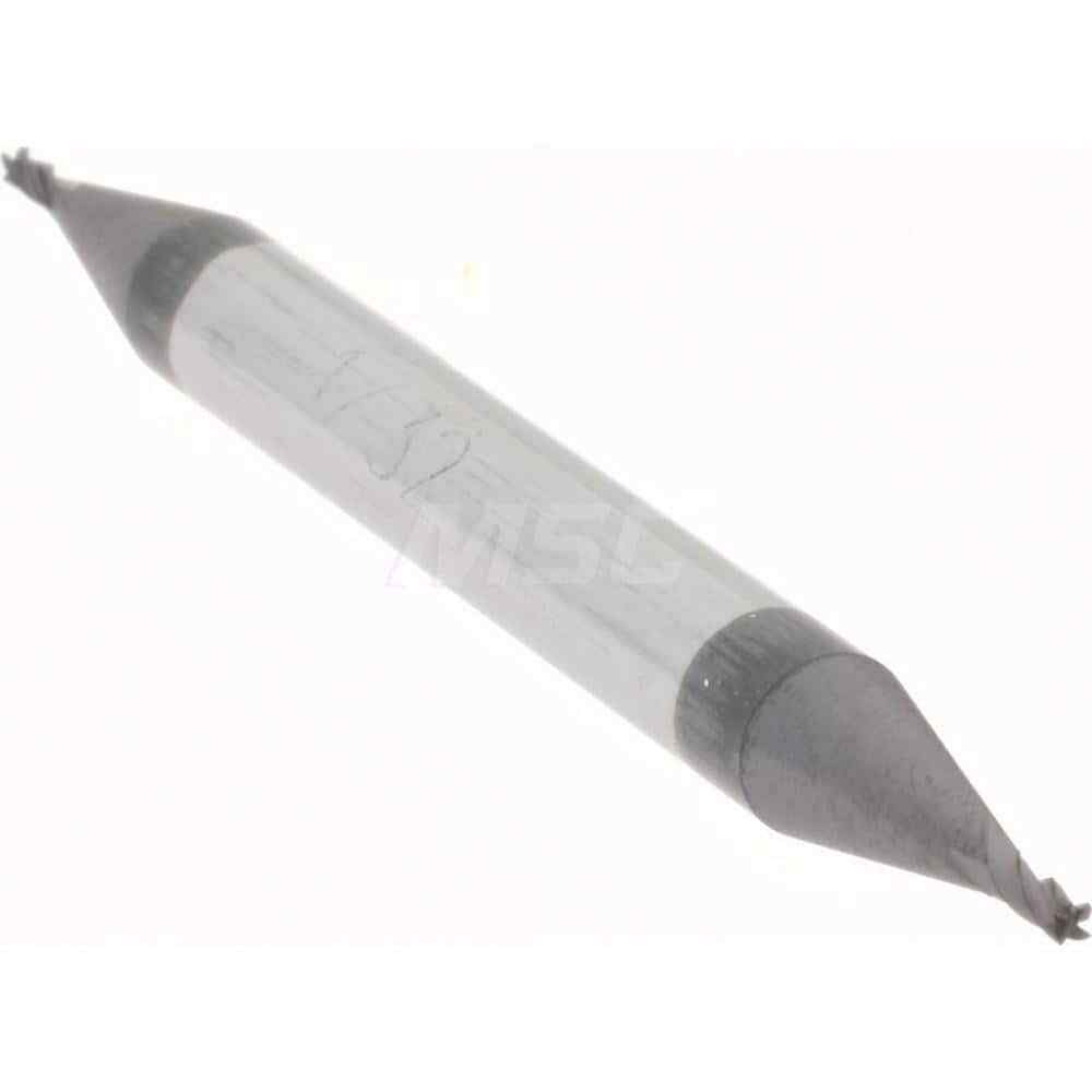 Accupro 12185148 Square End Mill: 1/32″ Dia, 1/16″ LOC, 1/8″ Shank, 1-1/2″ OAL