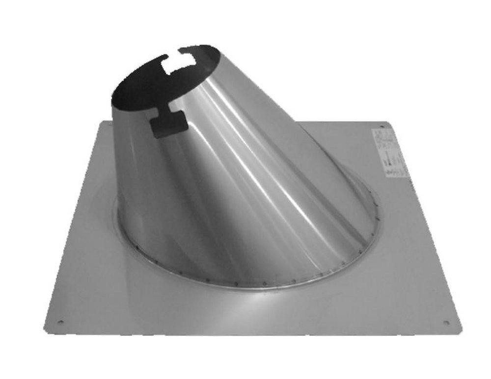 Noritz ADJRF34 3/4″ Adjustable Roof Flashing Vent Pipe, Aluminum