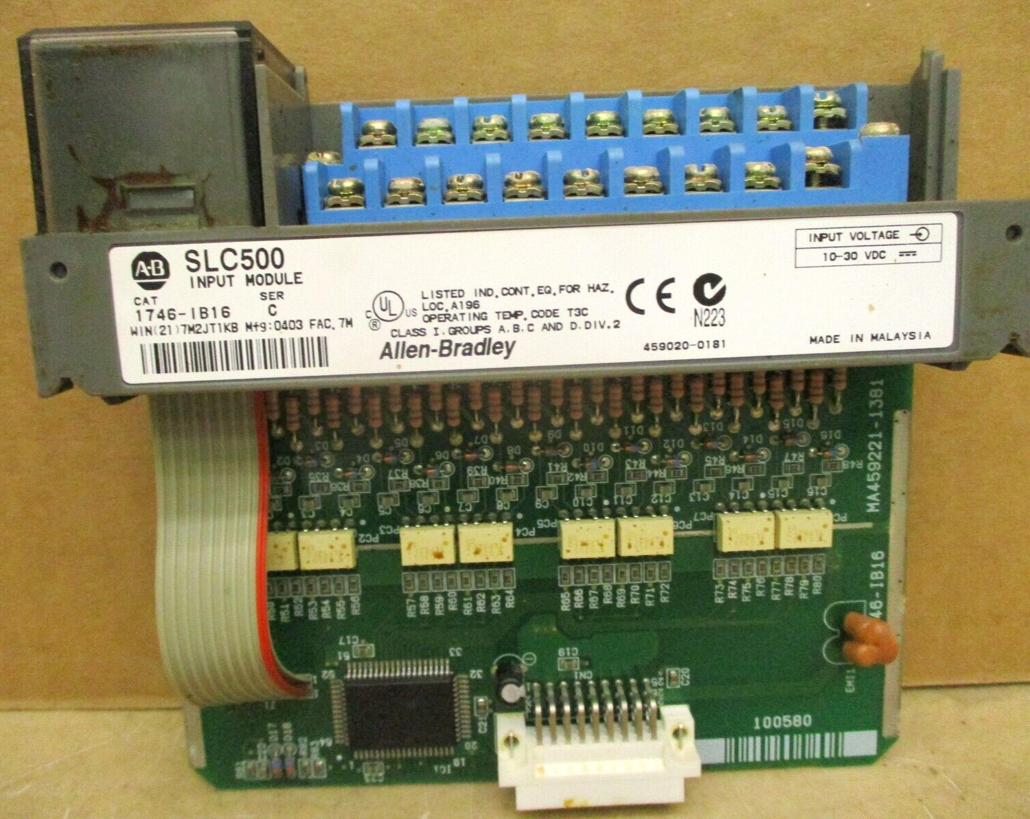 Allen-Bradley SLC 500 1746-P3 SLC 5/04 CPU 1747-L541 1747-DCM 1747-SDN 48681GN