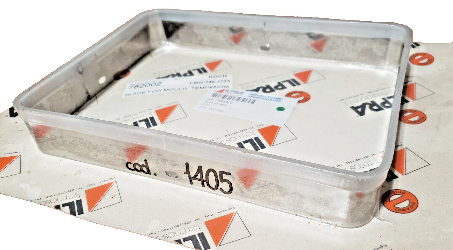 ILPRA KOCH 782002 TRAY FORM MOLD MOULD KNIFE/BLADE- SIZE: 9″ x 7″ x 1-1/2″