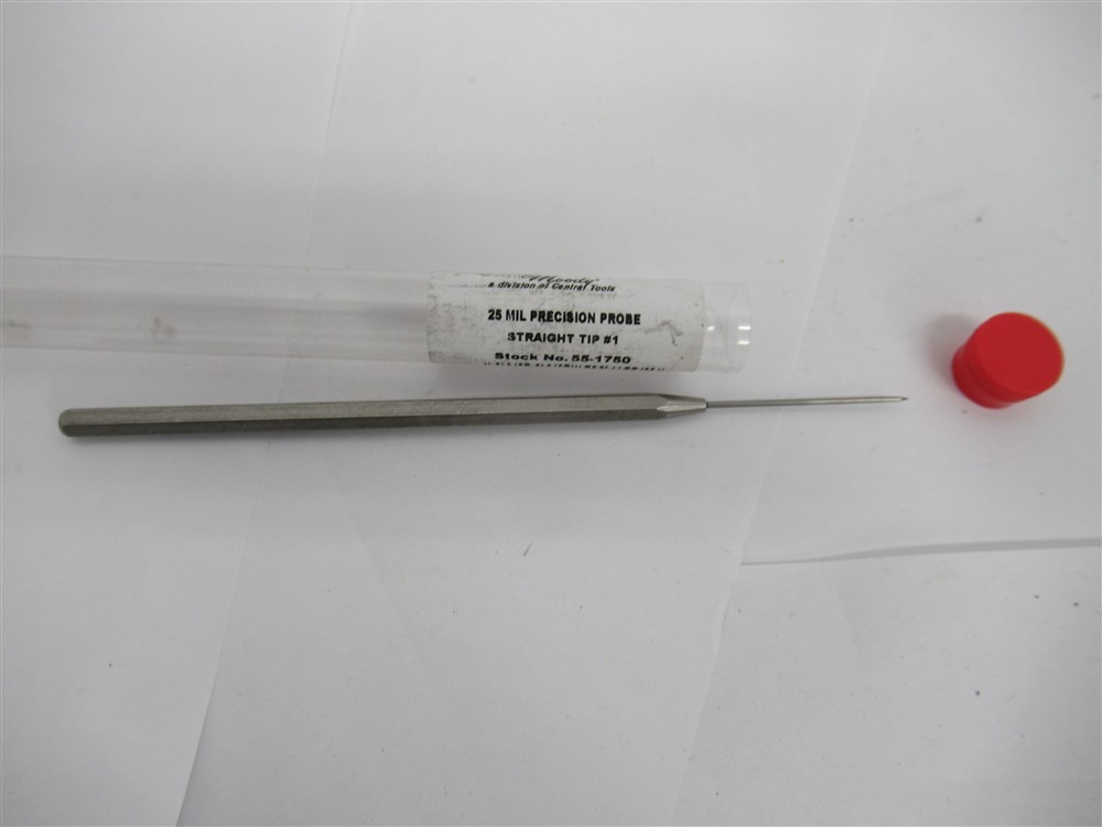 Moody 55-1750 , #1 Precision Straight Tip Probe