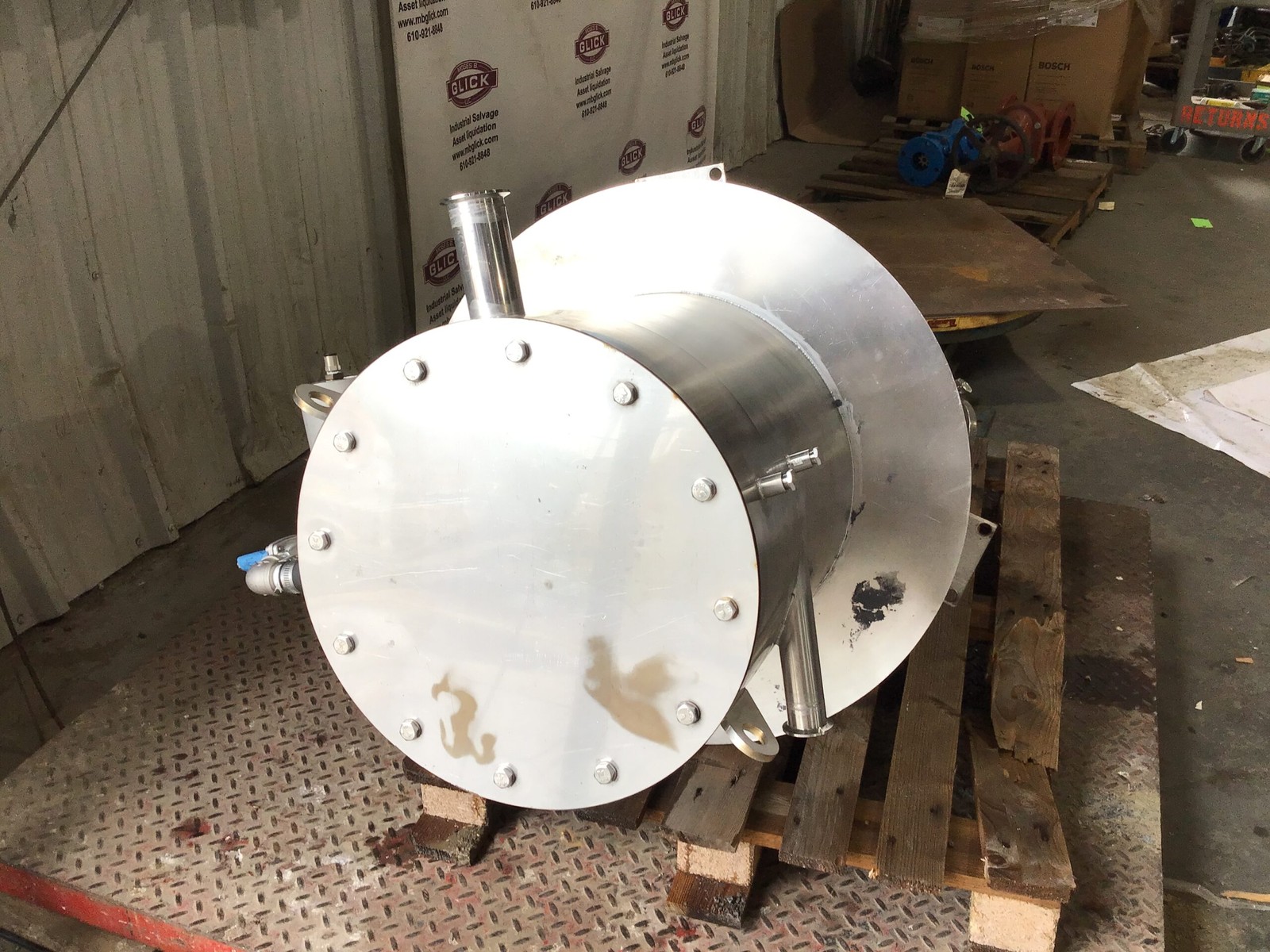 Stainless Steel Conical Screw Mixer with Nord Geared Motor