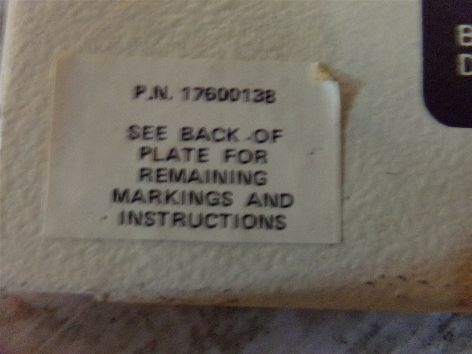 Kidde KDR-100 Fire Alarm Cover Panel 17600138 850175 *FREE SHIPPING*