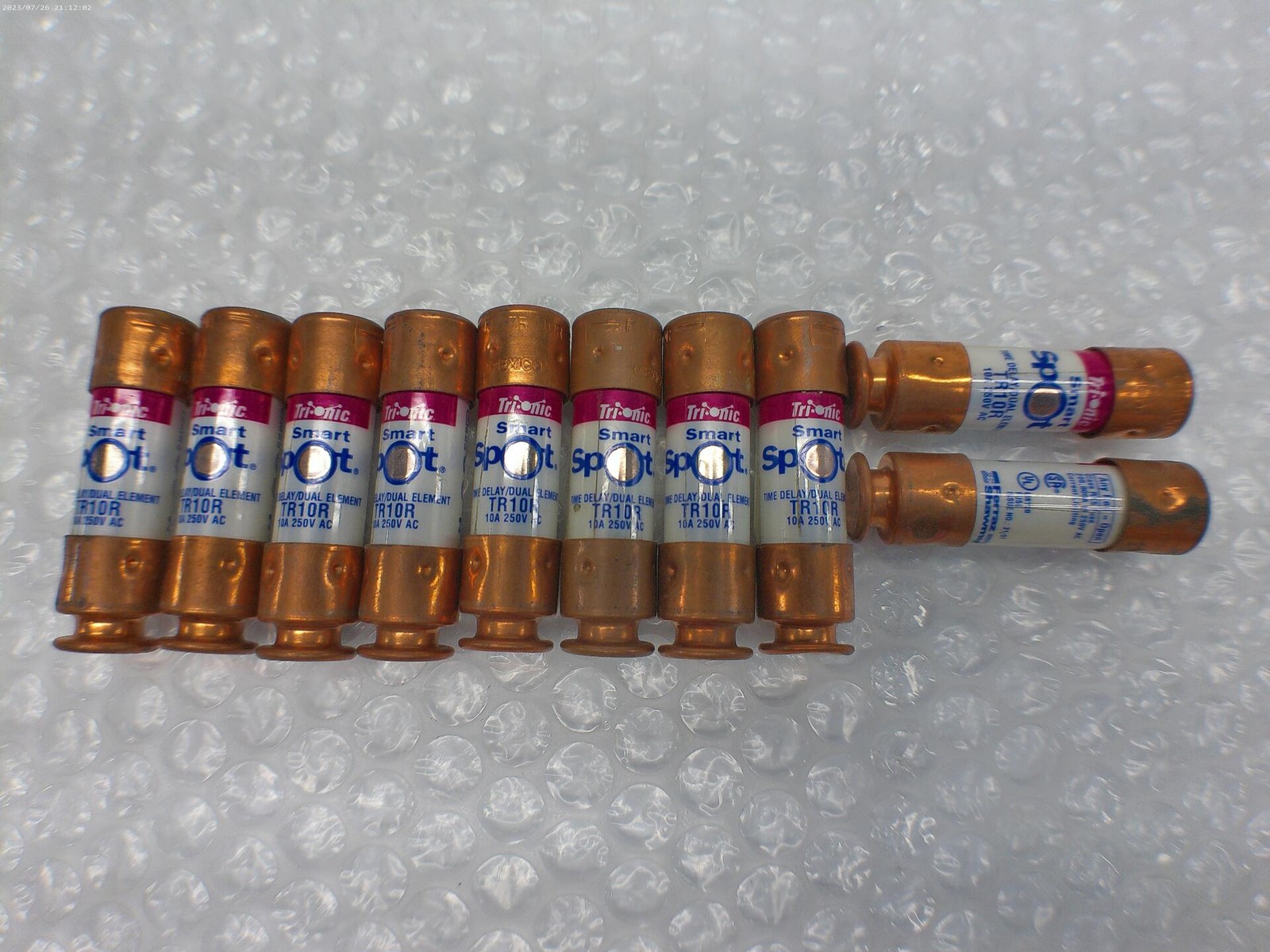 FERRAZ SHAWMUT TR10R FUSE LOT OF 10 NSNP