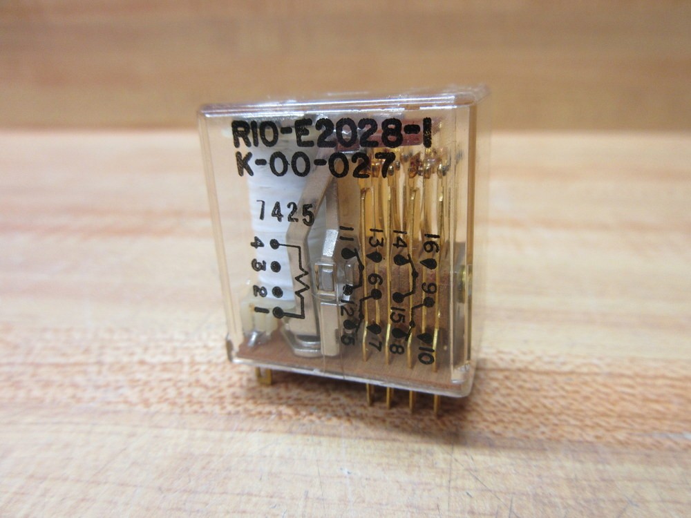 Potter & Brumfield R10-E2028-1-K-00-027 AMF Relay R10-E2028-1