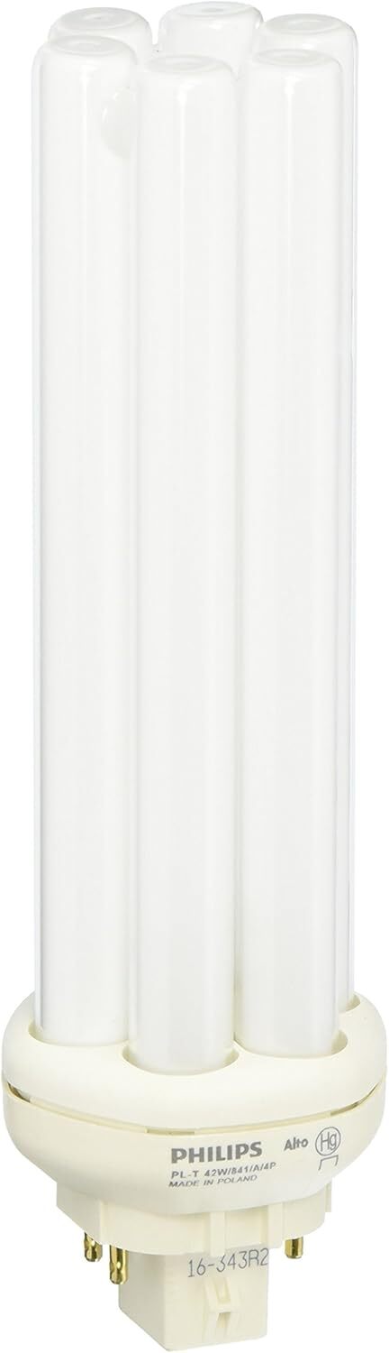 Philips Dimmable 42W Energy Saving Triple Compact Fluorescent Lamp GX24Q-4