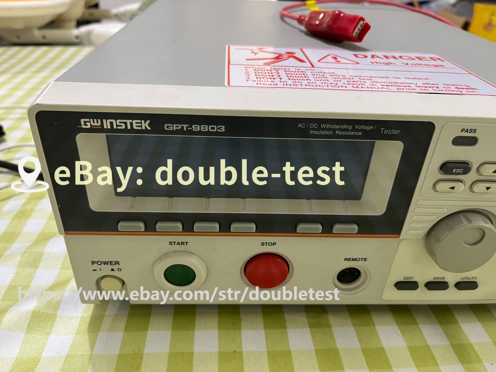 1 PCS Used GW Instek GPT-9803