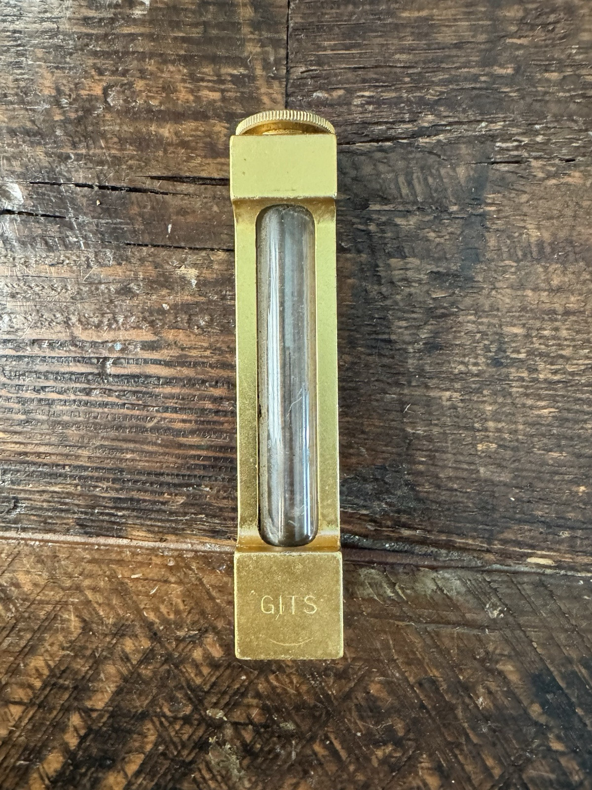 VTG GITS Liquid Level Gauge With Sight Glass- 4 7/8″ Tall Flow Meter Aluminum