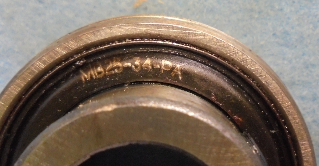 MB MFG, BALL BEARING INSERT MB25-34-PA, 3/4″ BORE, 1-3/4″ OD, 1-1/8″ L-B