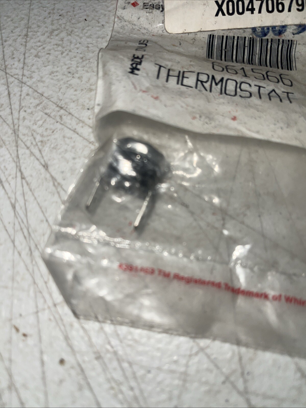 NOS FSP Whirlpool Kenmore Dishwasher Thermostat 661566 Q172