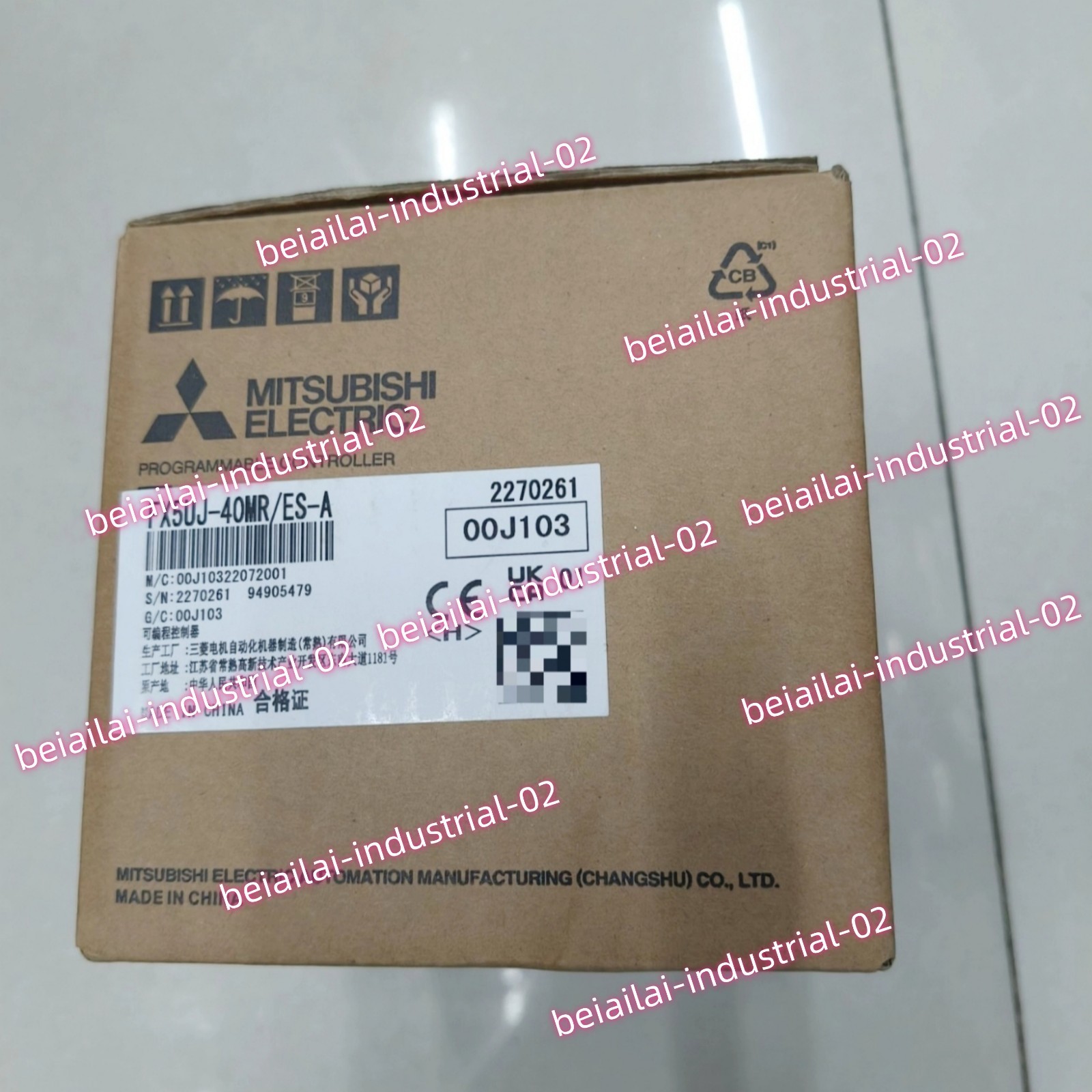 Mitsubishi PLC Module FX5UJ-40MR-ES-A#1pcs new in box