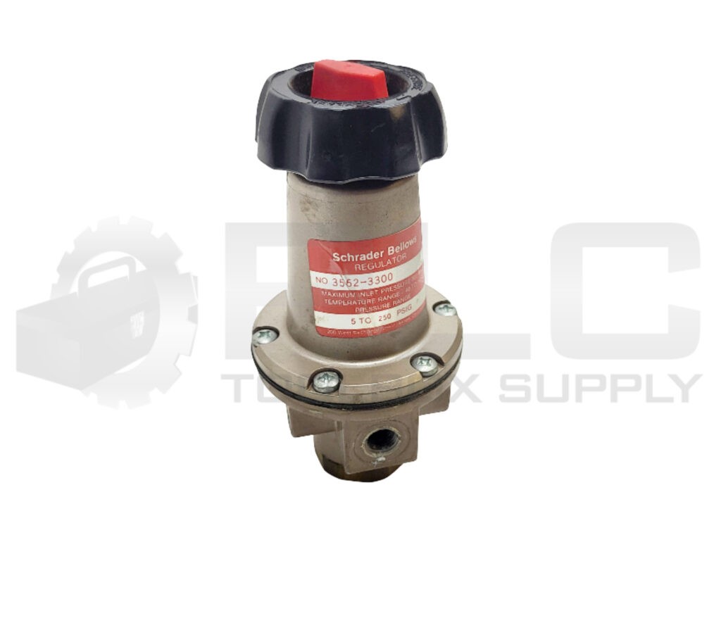 SCHRADER BELLOWS 3562-3300 REGULATOR 5-250PSIG