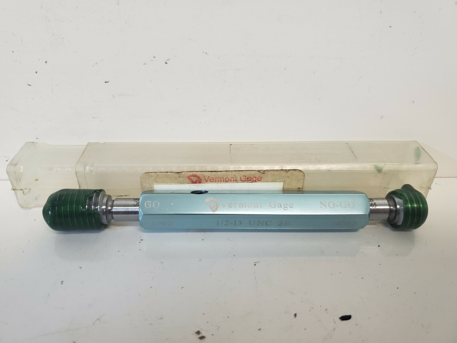 GUARANTEED! VERMONT GAGE .4500 GO 1/2-13 UNC 2B .4565 NO GO GAUGE A403C